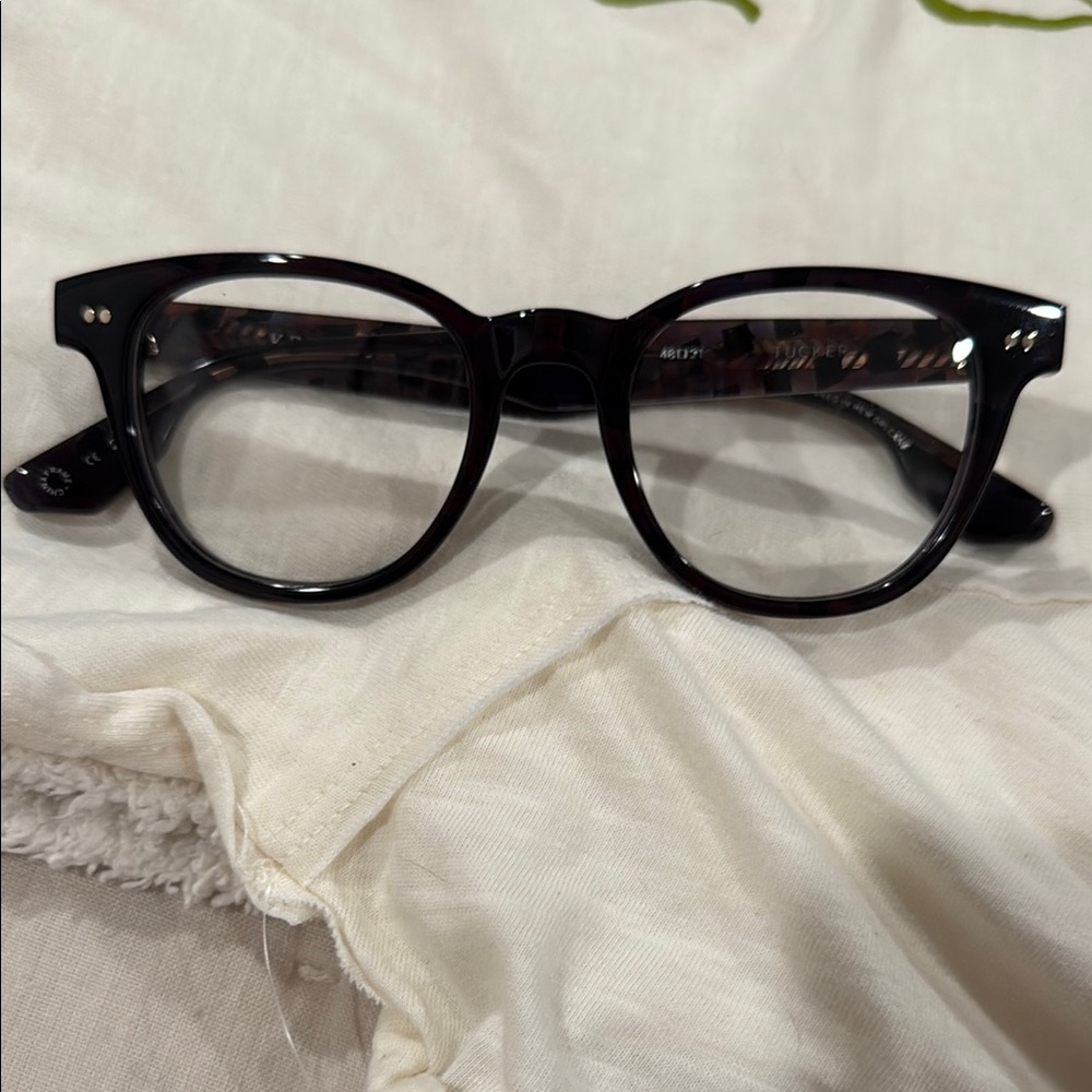 Stylish Black Round Glasses